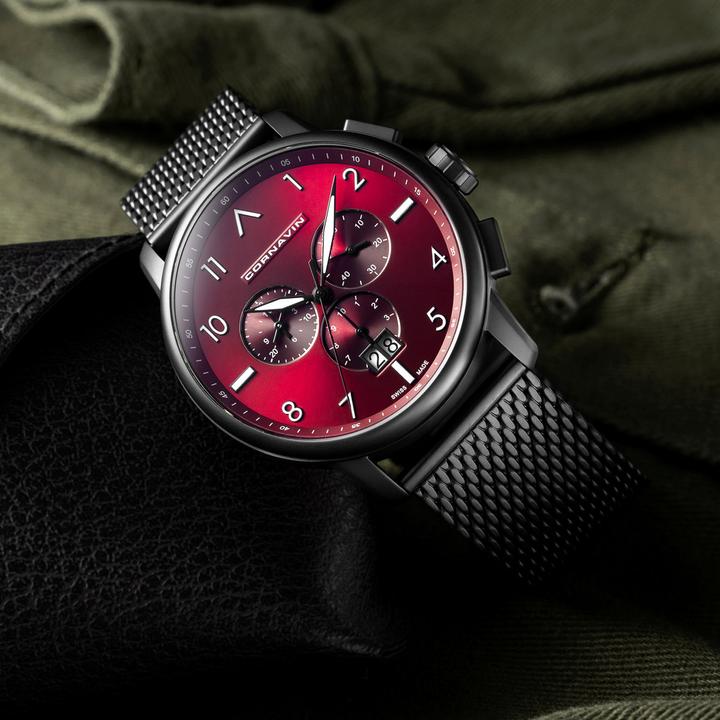 Image du produit Cornavin Big Date (Montre analogique, 43 mm)