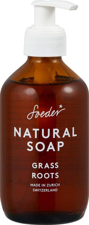 Sapone naturale Radici d'erba (Sapone liquido, 250 ml)