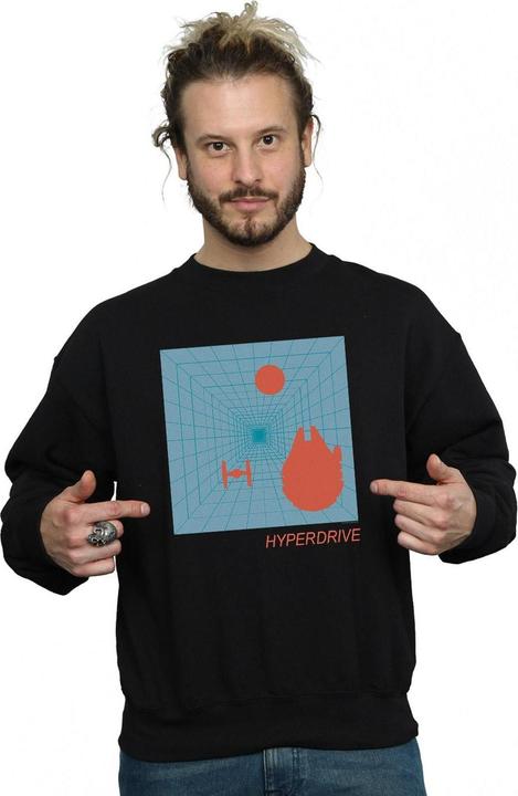 Image du produit Star Wars - Sweat THE LAST JEDI HYPERDRIVE - Homme (M)
