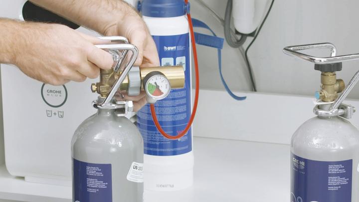 Image du produit Grohe Blue Starterset bouteille de CO2, 2 KG