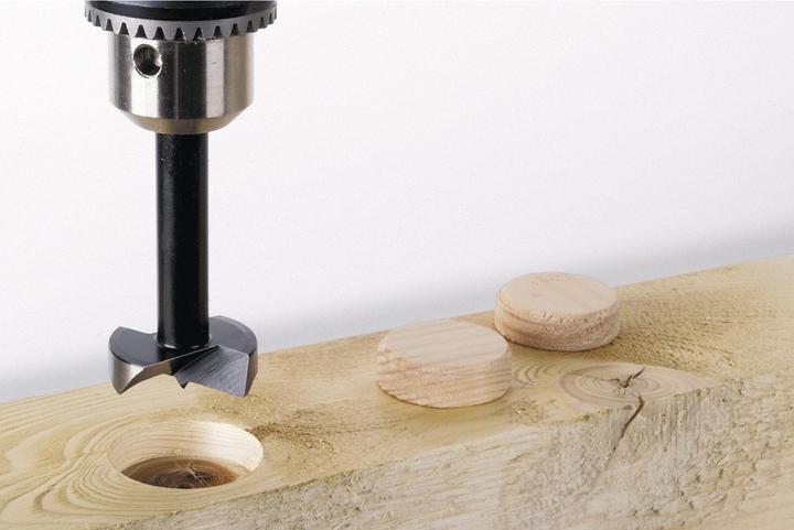Actual product image wolfcraft Forstner bit 20 mm Total length (8 mm)