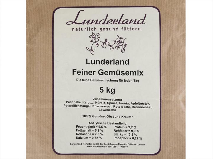 Actual product image Lunderland Gemüsemix fein 5 kg, Nahrungsergänzungstyp: Getrocknet (1 pcs., 5000 g)