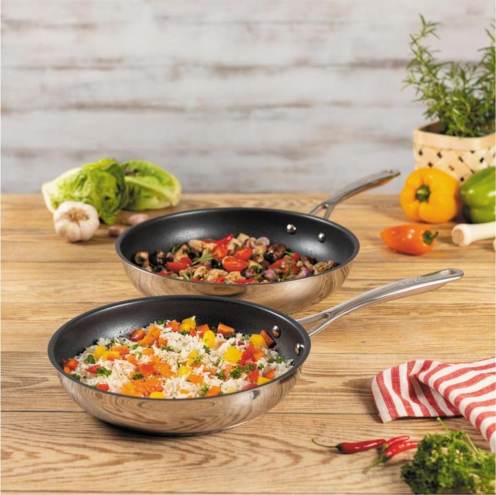 Actual product image Kuhn Rikon Allround (28 cm, Pan set + pot set, Stainless steel)