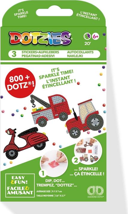 Energy Label Diamond Dotz Diamond Painting Sticker Fahrzeuge