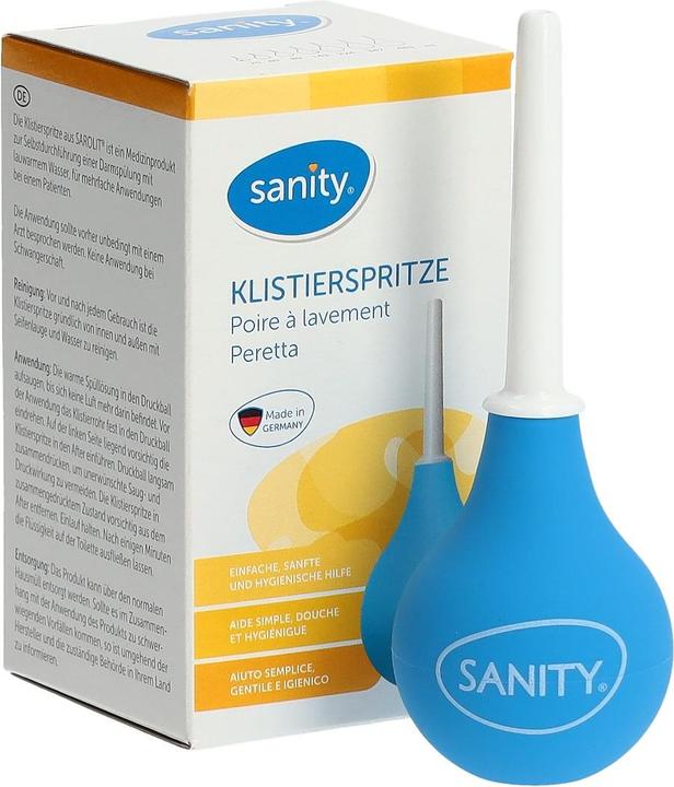Actual product image Sanity Pear syringe Gr2 25ml two-piece