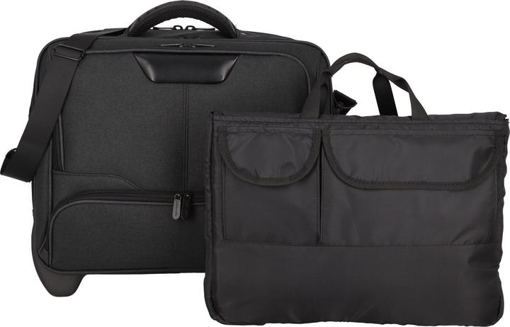 Actual product image Dermata Canvas Business Trolley Office Case 44.5 cm (31 l, Hand luggage (up to 50 litres))