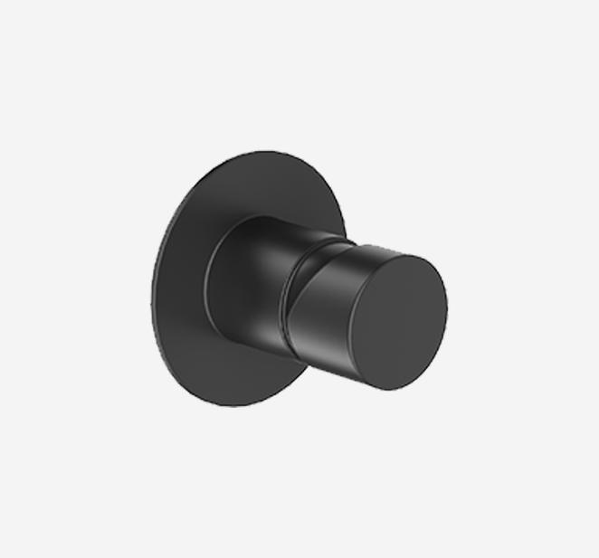 Produktbild Webert Duscharmatur ONE-B EHM, Unterputz, Schwarz matt
