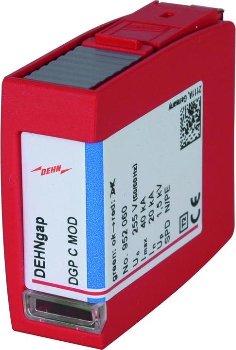 Dehn DGP C MOD Parafoudre de type 2 N-PE Module de protection contre les éclateurs