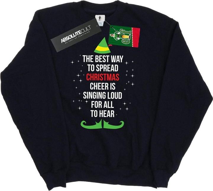 Image du produit Elf - Sweat CHRISTMAS CHEER TEXT - Femme (S)