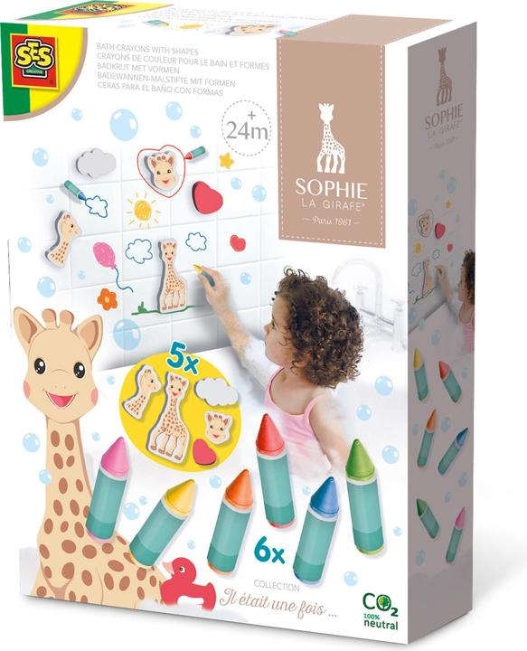 Ses Sophie La Giraffe Badekreide mit Formen