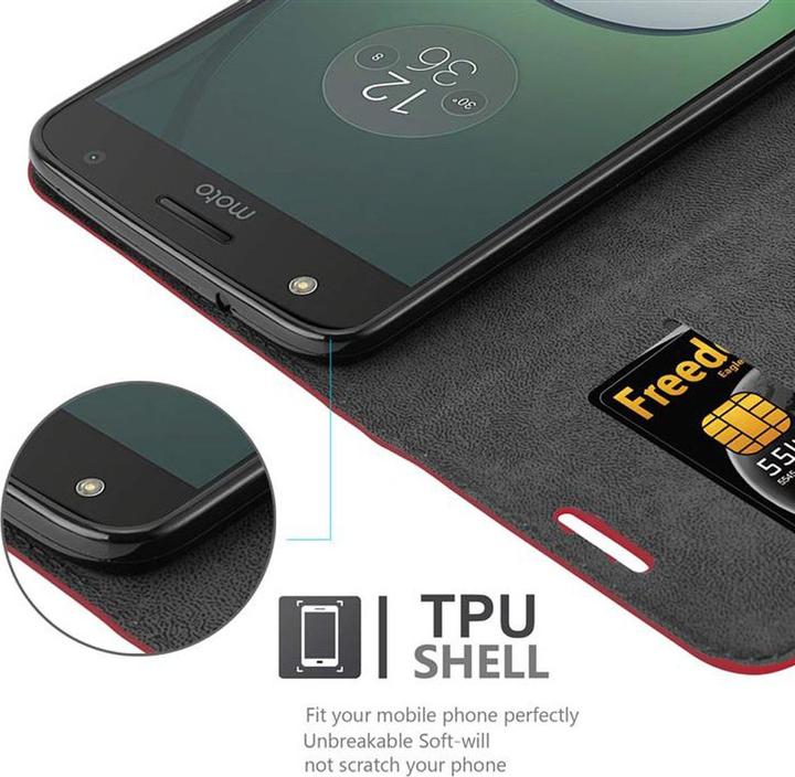 Immagine prodotto Cadorabo Copertina magnetica invisibile del libro (Motorola Moto Z Play)