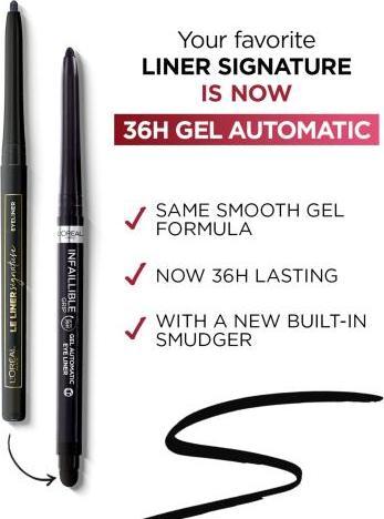 Produktbild L'Oréal Paris Infallible Grip 36H Gel Automatic Eye Liner (008 Emerald Green)