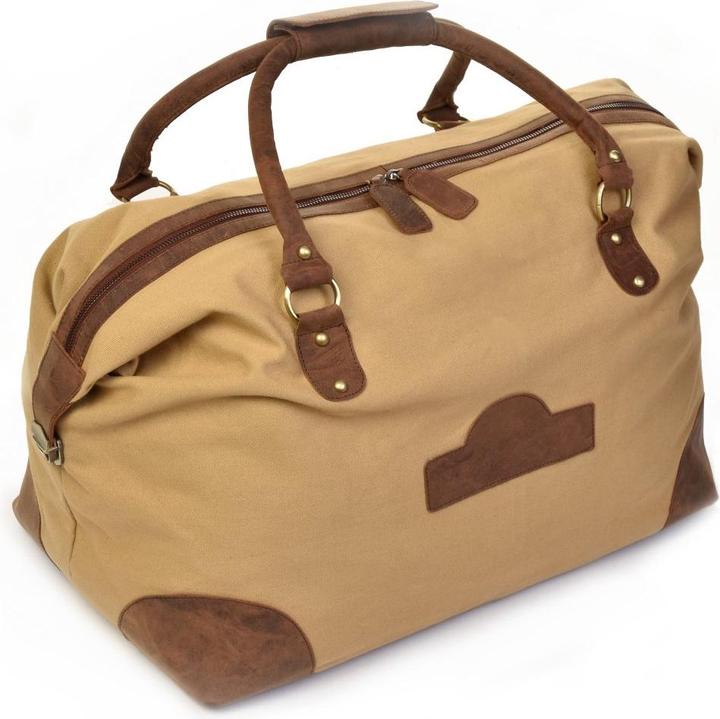 Produktbild Dermata Reisetasche aus Canvas/Leder (42 l)