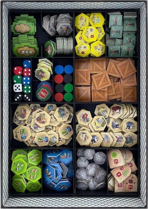 Immagine prodotto Feldherr 3D32SET - Organizzatore per I Castelli di Borgogna - Scatola di gioco base (Materiale sintetico)