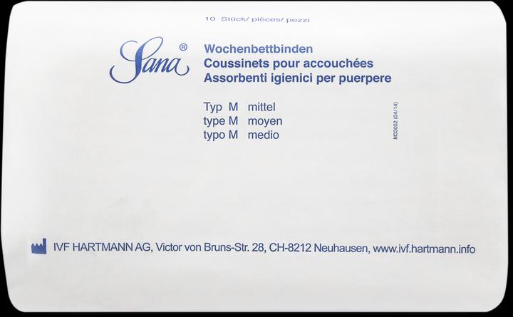 Produktbild Sana Wochenbettbinden (10 x, Mini)
