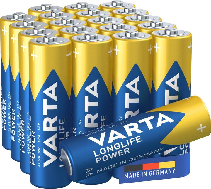 Produktbild Varta Longlife Power (20 Stk., AA, 2960 mAh)