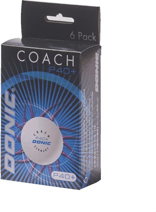 Produktbild Donic Coach P-40+ (6 Stk.)