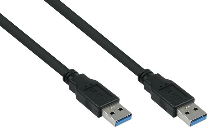 Actual product image Good Connections Kabelmeister USB 3.0 to USB-A CU 1.8m black (1.80 m, USB 3.2 Gen 1)