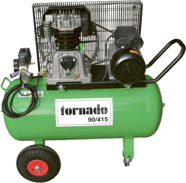Produktbild Prebena Kompressor fahrbar 230V22kW Kessel 90 L (10 Bar, 90 l)
