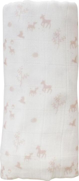 Immagine prodotto Snoozebaby Panno in mussola di cotone biologico, 80 x 80, Peach Blush (80 cm, 80 cm)