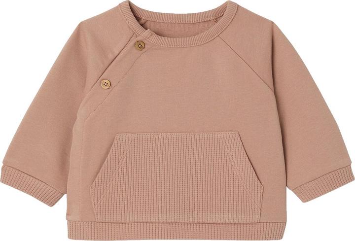 Vertbaudet Bio-Kollektion: Leichtes Baby Sweatshirt mit Tasche