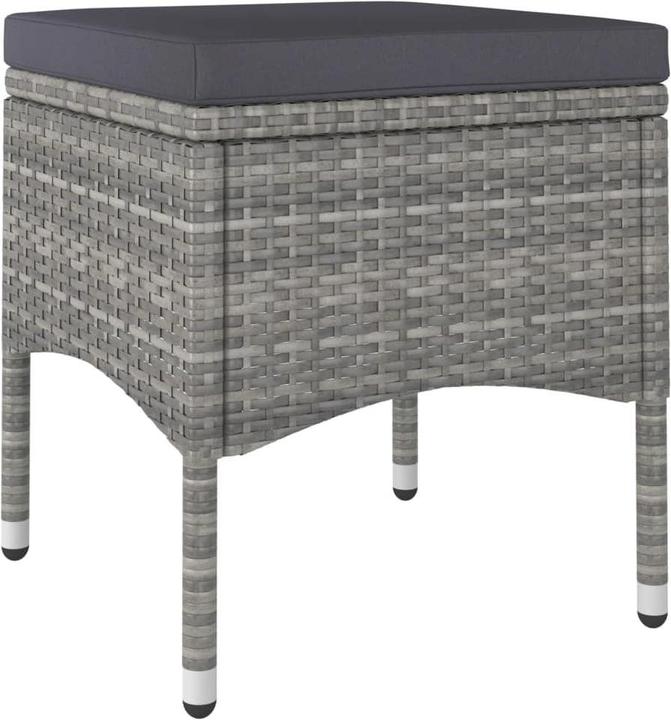 Actual product image VidaXL Gartenstuhl und Hocker