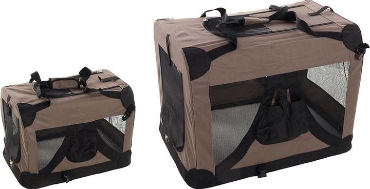 Produktbild Flamingo faltbare Tragetasche Alix Taupe S (Hund, Faltbar)