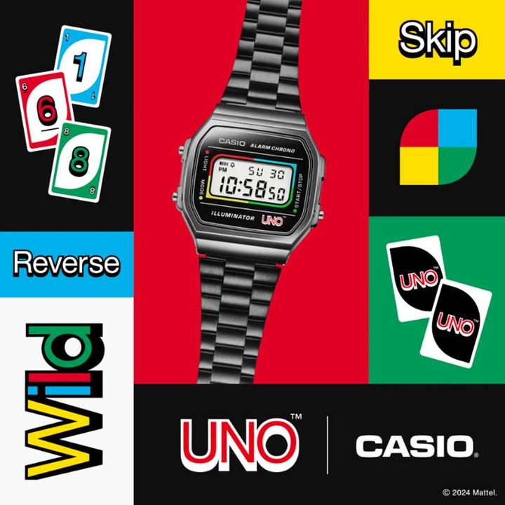 Image du produit Casio Vintage Uno - A168WEUC-1AER (Montre numérique, 36.30 mm)