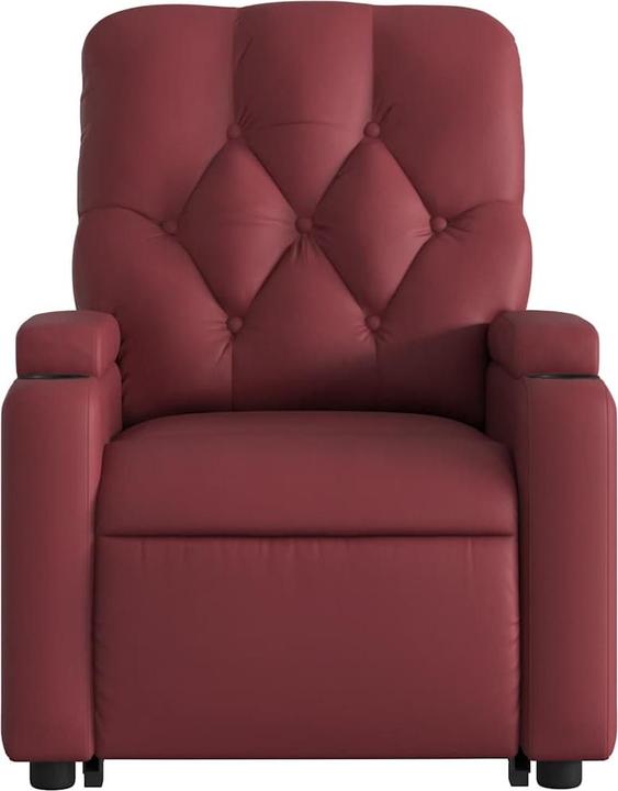 Actual product image VidaXL Massage chair with stand-up aid imitation leather