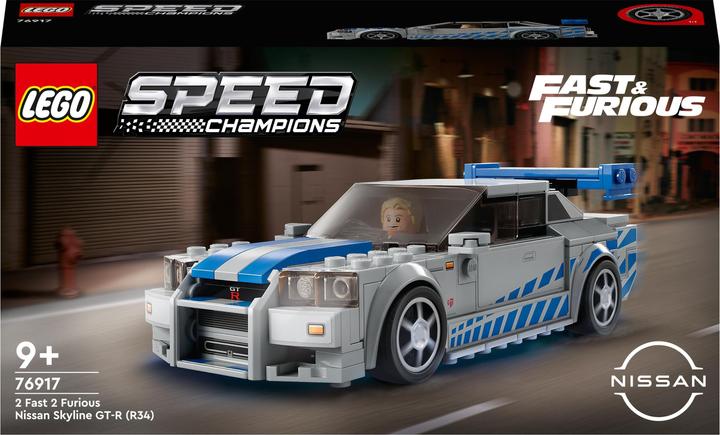 Image du produit LEGO 2 Fast 2 Furious - Nissan Skyline GT-R (R34) (76917, LEGO Speed Champions)