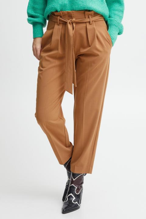 Actual product image B.young BYDANTA BELT PANTS - 20812656 (38)