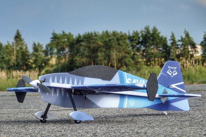 Actual product image Kavan Savage Mini blue 3D aerobatics park flyer (Aerobatics, Park flyer)