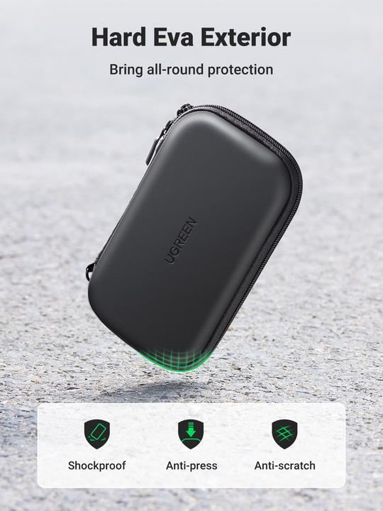 Produktbild Ugreen Kleine Tasche für Notebook, Netzteil, Kabel, Adapter und Zubehör