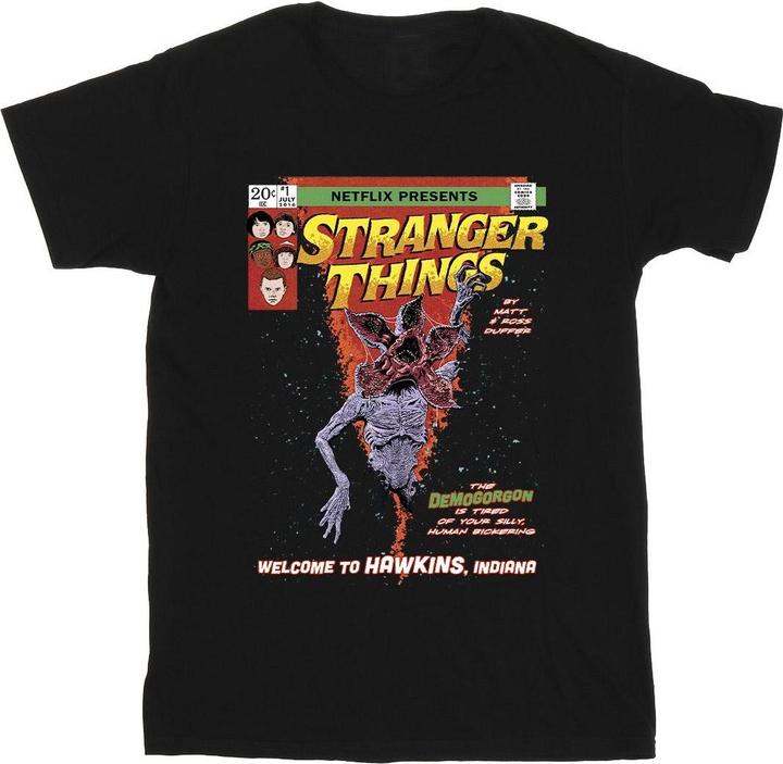 Netflix Stranger Things Comic Cover TShirt (M)