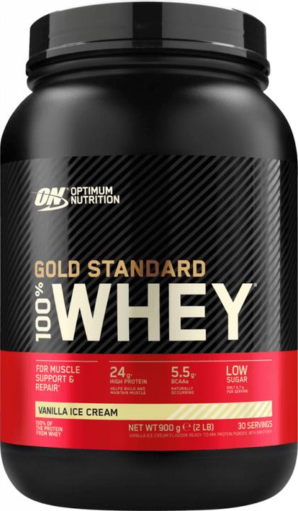 Actual product image Optimum Nutrition 100% Whey Gold Standard (Vanilla, 1 pcs., 908 g)