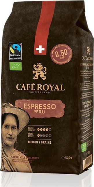 Immagine prodotto Café Royal Bio Havelaar CR Perù Espresso (500 g, Arrosto scuro)