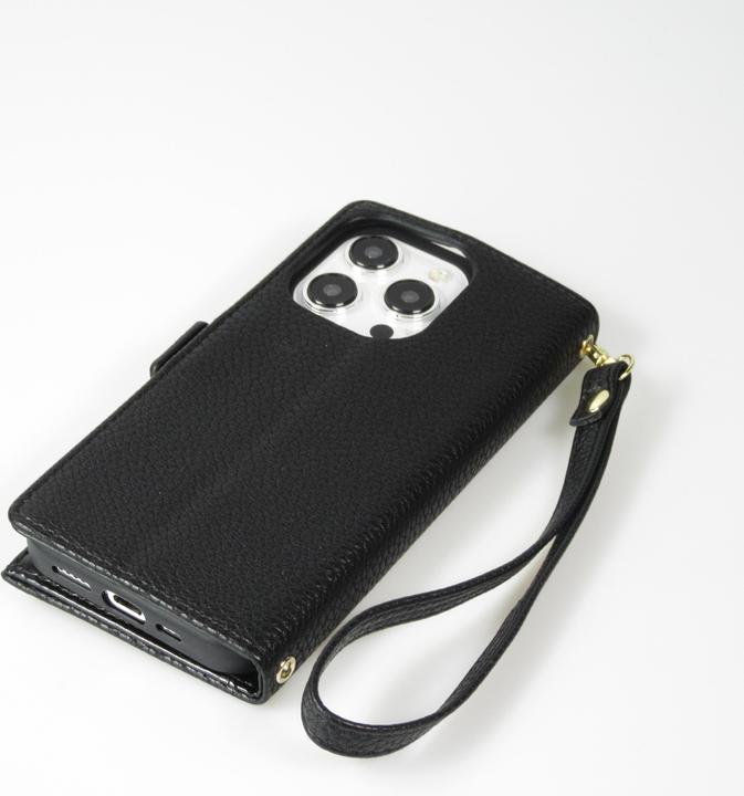 Produktbild PhoneLook Hülle Flip Wallet aus veganem Leder mit Brieftasche und Magnetverschluss (Apple iPhone 15 Pro Max)