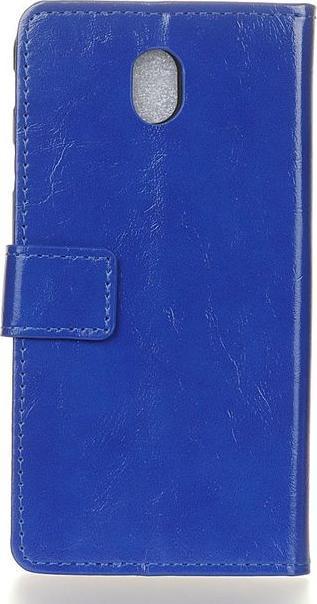 Actual product image MU Classic Crazy Horse Leather Bookcover Series (Xiaomi Redmi 8A)