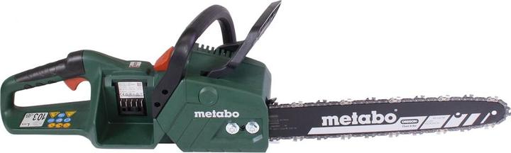 Immagine prodotto Metabo MS 36-18 LTX BL 40 Motosega a batteria 36 V ( 2x 18 V ) 40 cm 22 m/s Brushless + 2x Batteria 8,0 Ah (Sega a catena a batteria)