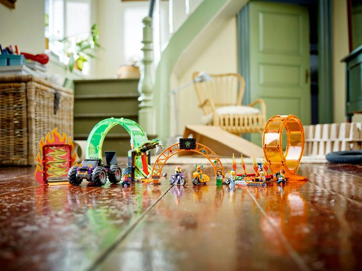 Produktbild LEGO Stuntshow-Doppellooping (60339, LEGO City)