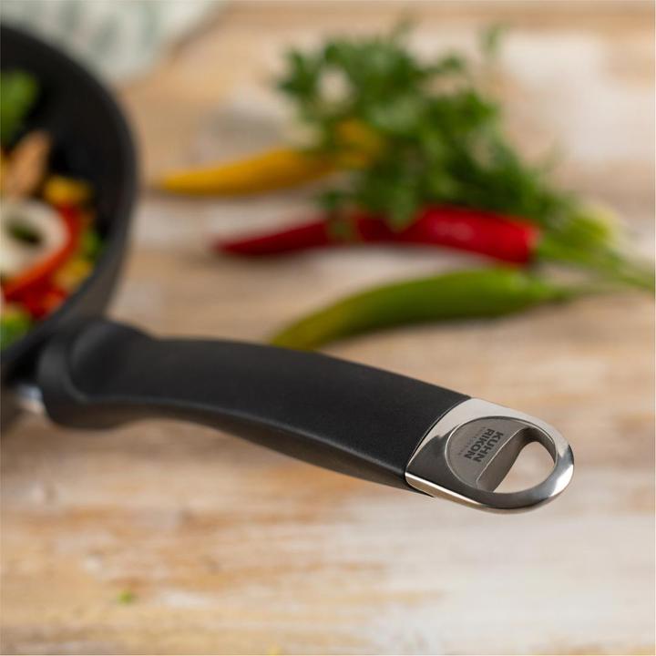 Immagine prodotto Kuhn Rikon Padella Gourmet Star alta 28cm (28 cm, Padella per friggere, Alluminio)