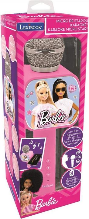 Produktbild Lexibook Barbie - Bluetooth Karaoke Microphone (MIC240FZ)