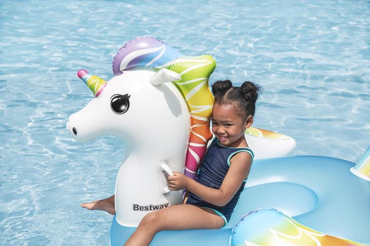 Actual product image Bestway Fantasy Unicorn floating animal