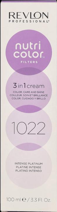 Image du produit Revlon Professional Nutri Color Crème - Platine intense 1022 (Intensif Platine 1022)
