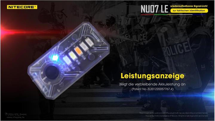 Produktbild Nitecore NU07 LE - Signalleuchte (6.18 cm, 15 lm)
