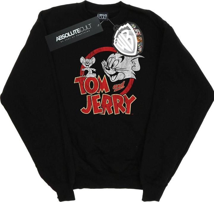 Image du produit Tom & Jerry - Sweat DISTRESSED LOGO - Femme (M)