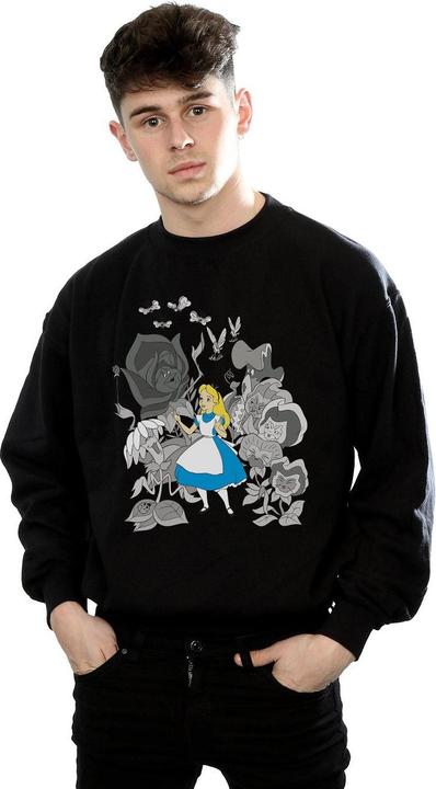 Immagine prodotto Disney Alice In Wonderland Flowers Felpa Uomo (3XL)