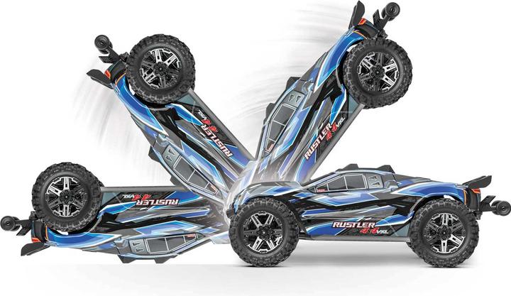 Produktbild Traxxas Rustler 4x4 Vxl HD ohne Akku und Ladegerät (RTR Ready-to-Run)