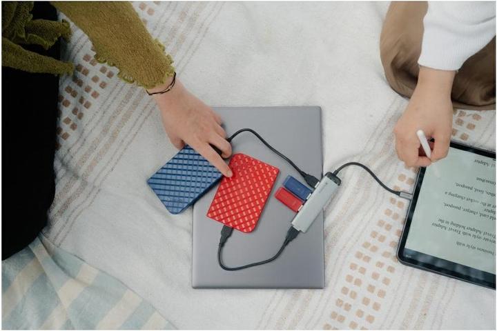 Actual product image Verbatim Multiport (USB-C, 4 Ports)
