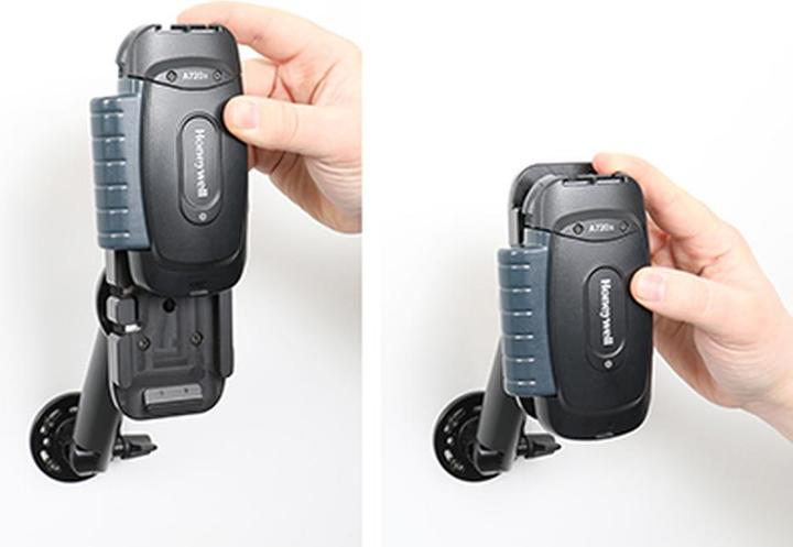 Actual product image Brodit Holder for HONEYWELL A720x, with vibration dampers